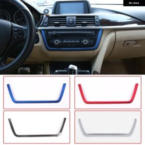 カーセンター コンソール マルチメディア フレーム トリム ABSクローム BMW 3 4シリーズ3シリーズGT F30 F36 316 318 320 2013-2019カーアクセサリー
