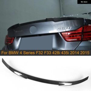 カーボン リア トランク スポイラー ウイング BMW 4シリーズ F32 クーペ 2ドア 14-17 428I 435I 非M4 リアスポイラー ウイング ブートリップリッド