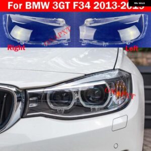 オートライトキャップ BMW 3シリーズ GT 3GT F34 2013-2019 320I 328I 335I 車用 ヘッドライト カバー ランプシェード ランプケース ガラスレンズ シェル