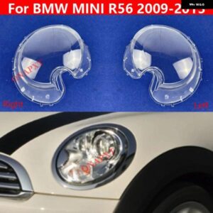 自動車 BMW MINI R56 2009-2013 フロント ヘッドライト カバー ガラス ヘッドランプ クリアランプシェード ランプシェルレンズ