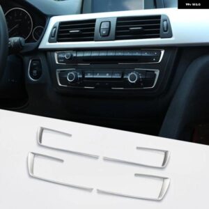 カーアクセサリー マットクローム ダッシュボード コンソール カバー トリム BMW 3 4シリーズ F30 F32 F34 320 420 2013-2018