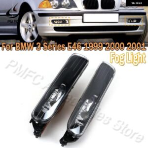 フロント バンパー フォグランプ ドライビングランプ フォグランプ 電球 なし BMW 3シリーズ E46 323I 325I 328I 330I 4ドア 1999 2000 2001