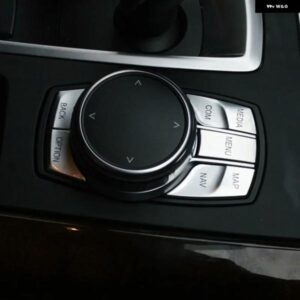 車用マルチメディア ボタン 装飾 カバー フレーム トリム BMW F25 F26 F06 F07 G38 F15 F16 F10 F30 6/7シリーズ F20 F34 F36 F21 F48