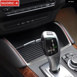 センター コンソール ウォーターカップ ホルダー フレーム 装飾 カバー トリム BMW X6 E71 2009-2014 LHD ステンレス カー スタイリング インテリア