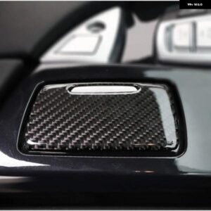 カーボン 中央 収納 ボックス パネル カバー トリム BMW F10 F18 5シリーズ 2011-2017 カー スタイリング 内装 灰皿 スパンコール 装飾
