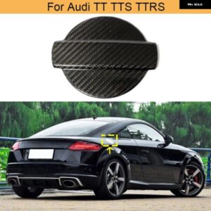 カーボン 車用燃料オイルタンクカバー キャップ アウディ TT TTS TTRS クーペ 2ドア 2015 - 2018 オイル燃料 タンクキャップ カバー