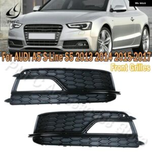 車用フロント バンパー ロア グリル フォグランプ グリル カバー アウディ A5 S-LINE S5 2013 - 17 8T0807681K 8T0807682K
