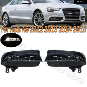 フロント バンパー フォグランプ フォグランプ アセンブリ ハロゲン バルブ 付き フォグライト アウディ A5 2012 - 15 8T0941699F 8T0941700F