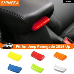 車内 アームレスト ボックス スイッチ 装飾 カバー JEEP RENEGADE 2016 - 22以降アクセサリー