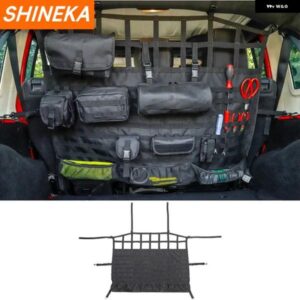 収納 整理用 JEEP WRANGLER JK JL 2007-2018+ 車 トランク ペット隔離ネット 収納 バッグ JEEP WRANGLER アクセサリー