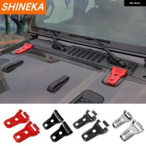 車用 ステッカー ジープ グラディエーター JT 車用 エンジン フードヒンジ プロテクター トリム カバー アクセサリー ジープ ラングラー JL 2018-2023