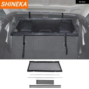 車用リア トランク カーゴラゲッジ断熱メッシュブロック ベゼル ネット JEEP WRANGLER JK JL 2007-2023 内装アクセサリー