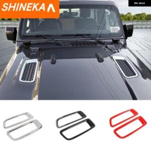車用 ステッカー ジープ ラングラー JL 2018+ 車用 エンジン フード エア AC コンセント ベント デコレーション カバー ステッカー ジープ ラングラー JL