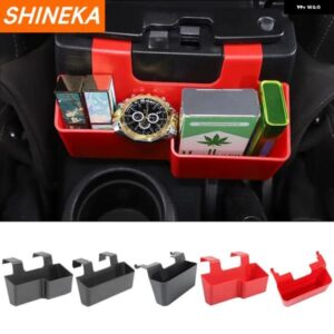 車用 アームレスト ボックス 収納 ボックス オーガナイザー コンテナ アクセサリー ジープ ラングラー JK 2011 - 17