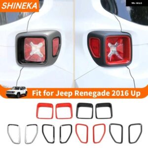 車用 リア テールライト テールライト ランプ デコレーションカバー ジープ レネゲード 2016 - 20年以降 外装 アクセサリー