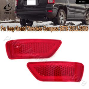 ジープ グランド チェロキー コンパス SRT8 2011-2016 テールストップ ブレーキランプ リアフォグ リフレクター ライト リア バンパー リフレクター ライト