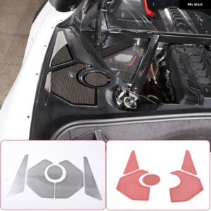 シボレー コルベット C8 スティングレイ Z51 Z06 2020-2023 ステンレス 製 エンジン ルーム サイド パネル カバー トリム