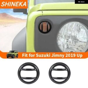ランプフード SUI JIMNY JB74 2019以降 車用ウィンカーライトランプ プロテクター カバー アクセサリー SUI JIMNY 2019以降
