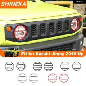 ランプフード 車フロント ヘッドライト ランプデコレーションカバー SUI JIMNY 2019 - 23以降 外装 アクセサリー