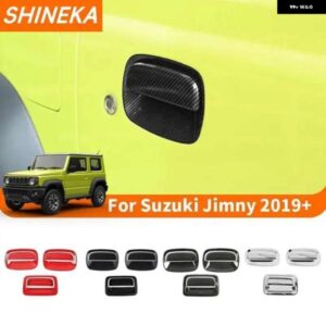 車ドアサイドリアテール ドアハンドル ボウルデコレーションカバー 新型ジムニー JB64 JB74 2019-2023年式以降用 外装 アクセサリー