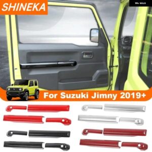 車内ドア アームレスト パネル ハンドルカバー 装飾 トリム SUI JIMNY 2019 - 23 インテリア アクセサリー