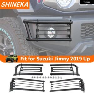 車用フロント フォグランプ リア テールライト ランプ デコレーション カバー フレーム SUI JIMNY 2019 - 21以降 外装 アクセサリー