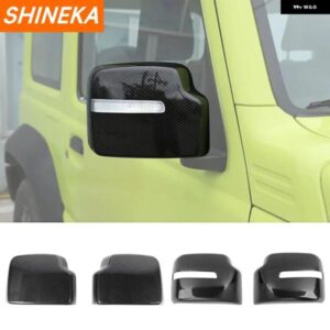車用バックミラー シェルデコレーションカバー ステッカー 新型ジムニー JB64 JB74 2019 - 22 外装 アクセサリー