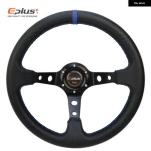 車用スポーツ ステアリングホイール PVC レーシングタイプ 汎用 320MM 350MM アルミ製 レトロモディファイド オート スタイリング
