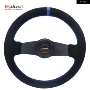 車用 ステアリングホイール スタイリング スポーツ レーシングタイプ PVC 汎用 13インチ 320MM アルミ レトロモディファイ クイックリリース