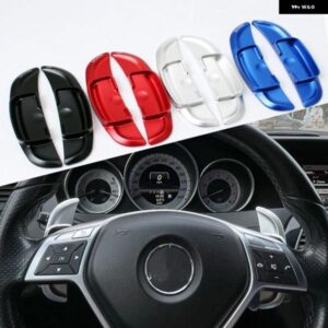 メルセデス ベンツ ML W166 GLK X205 SLK CLA GLA CLS C218 X218 車用 ステアリングホイール シフター パドルエクステンション DSG ステッカー スタイリング