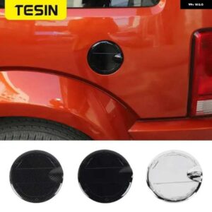 ABS 車用燃料 タンクキャップ カバー デコレーション ステッカー ダッジ ナイトロ 2007 - 12 外装 アクセサリー