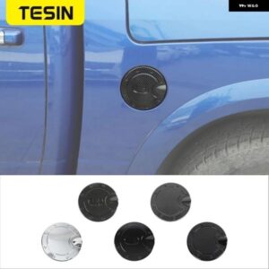 ABS オート燃料 タンクキャップ デコレーションカバー トリム ステッカー ダッジ ラム 1500 2010-2017年式 車 外装 アクセサリー