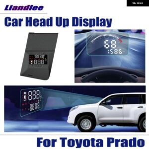 トヨタ ランドクルーザー プラド J150 2009-2022 ヘッドアップ ディスプレイ HUD カーエレクトロニクスアクセサリー 安全運転 フロントガラス