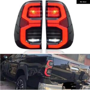 外装 テールランプ トヨタ ハイラックス レボ ロッコ 2020 2021 2015-2019 LED リアライト ウィンカー ブレーキ リバース デイライト