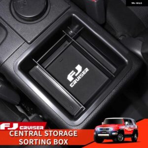 06-21年式 トヨタ FJクルーザー アクセサリー内装 カスタム 中央 収納 仕分け ボックス 階層化仕分け 装飾