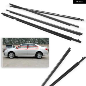 トヨタ カローラ 2009-2012 車用 ウェザーストリップ ドアベルトモールディング ウィンドウモールディング トリム 2009 - 12 クローム