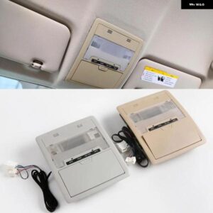 カーアクセサリー インテリア アップグレード トヨタ ランドクルーザー 200 2008-2018 2019 2020 オーバーヘッド コンソール ドーム読書マップライトランプ