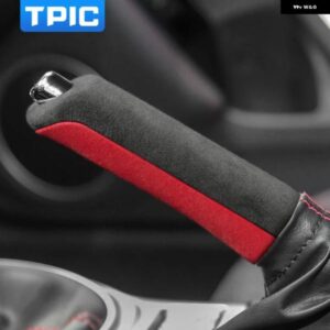 TPIC アルカンターラ スバル BRZ トヨタ 86 GT86 2013-2020 ABS 車用ハンドブレーキカバー ギア ステッカー モールディング インテリア カーアクセサリー