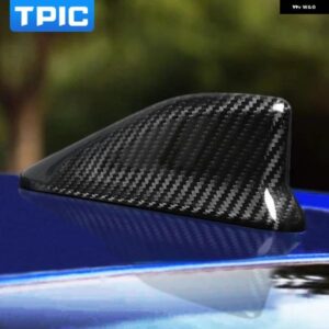 TPIC カーボン カー ラジオ ルーフ シャークフィン アンテナ トリム カバー シグナル デザイン スバル BRZ トヨタ 86 2014-2019 アクセサリー