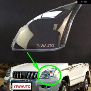 トヨタ プラド 4000 2003 - 09 ヘッドランプ レンズ 車 ヘッドライト カバー フロントランプ シェード オートシェル