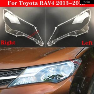 自動車 トヨタ RAV4 2013-2015 フロント ヘッドライト ガラス ヘッドランプ クリア ランプシェード ランプシェル レンズ カバー