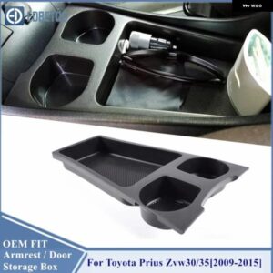 車用センター コンソール トヨタ プリウス ZVW30 35 2009 - 15 内装アクセサリー 収納 ボックス