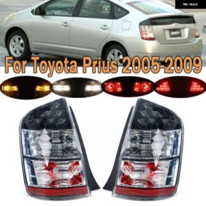 テールライト リアブレーキランプ ウィンカー テールランプ ホワイト ブラック トヨタ プリウス 2005 - 09 81561-47100 81551-47100