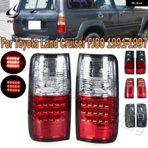 カーアクセサリー 1ペア リアブレーキ テールライト トヨタ ランドクルーザー FJ80 1991 1992-1997 ウィンカー リフレクター ランプ