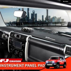 06-21年式 トヨタ FJクルーザー アクセサリー内装 カスタム ダッシュボード 滑り止め 防眩 装飾 マット パッド