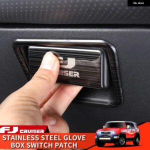06-21年式 トヨタ FJクルーザー 内装 カスタム グローブ ボックス スイッチ 装飾 パッチ ステッカー アクセサリー