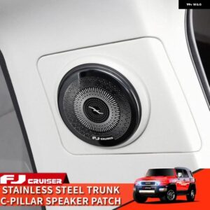06-21年式 トヨタ FJクルーザー アクセサリー内装 カスタム トランク Cピラー スピーク ステンレス 装飾 カバー