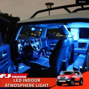 06-21年式 トヨタ FJクルーザー 用アクセサリーLEDライト カスタム 車内灯高輝度ライト