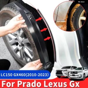トヨタ ランドクルーザー プラド 150 LC150 レクサス GX460 GX 460 2010-2023 リアフェンダーライニング カスタム アクセサリー FJ150