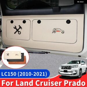 トヨタ ランドクルーザー プラド 150 テールゲート ツール ボックス 傷防止 防汚 ステッカー LC150 FJ150 カスタム 内装 装飾